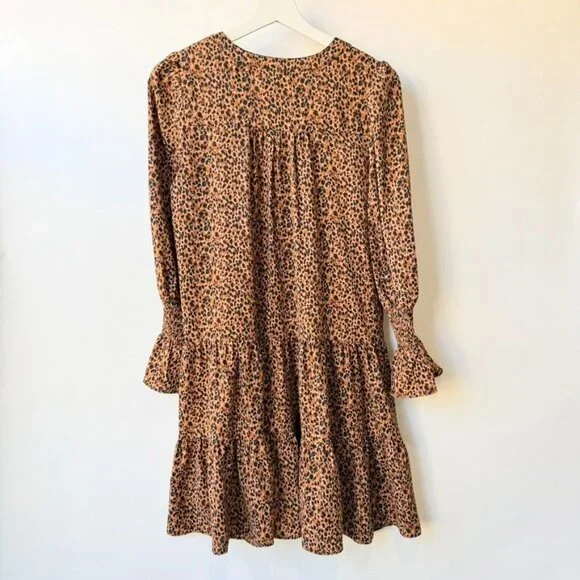 Pomander Place Leopard Kenzo Dress Leopard Print Size S - Picture 3 of 10